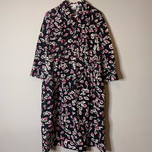 AUTHENTIC OSCAR DELA RENTA LONG-SLEEVE DRESS